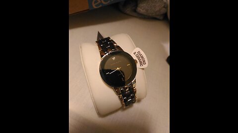 Anne Klein Women's Genuine Diamond Dial Ceramic Bracelet Watch