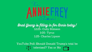 Trump Trial, A New Democrat Challenger, and Bragg's Plan • Annie Frey Show 4/9/23