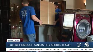 Future homes of Kansas City sports teams