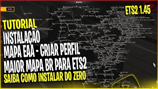 ▶️COMO COLOCAR MAPA BRASILEIRO EAA NO EURO TRUCK SIMULATOR