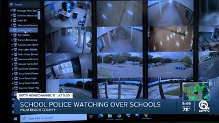 Palm Beach County school police keep watchful eyes on campuses through Real-Time Command Center