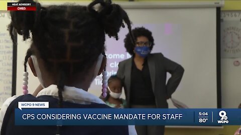 Cincinnati school board to consider COVID vaccine mandate for staff