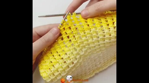 🧶Super Easy Knitting Crochet Baby Blanket For Beginners