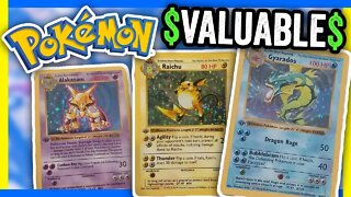 SUPER RARE POKEMON CARDS WORTH MONEY - VALUABLE POKEMON CARDS YOU MIGHT HAVE!!