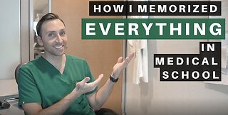 How I Memorized EVERYTHING in MEDICAL SCHOOL - (3 Easy TIPS)