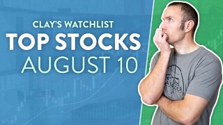 Top 10 Stocks For August 10, 2022 ( $HLBZ, $AMC, $ENDP, $BBBY, $TTOO, and more! )