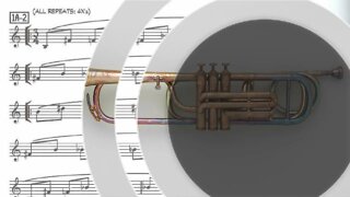 🎺🎺 [TRUMPET LIP FLEXIBILITY] - Modern Flexibilities for Brass (01A) - PLAY IT WIT ME!