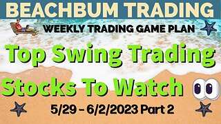 Top Swing Trading Stocks to Watch 👀 | 5/29 – 6/2/23 | WEAT TROX SOXS SATS OPP MP IPI DNN DIS & More
