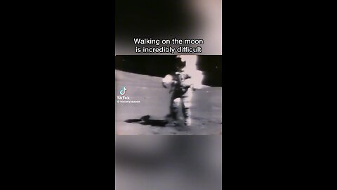 Lunar gravity and human walk on moon