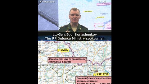 04.11.22 ⚡️ Russian Defence Ministry report on the progress of the deNAZIfication of Ukraine