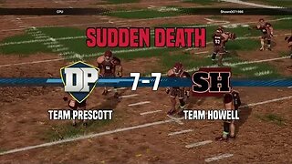 Wild Card Football: Team Prescott Vs. Team Howell