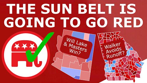 SUN BELT SURGE! - Republicans Will Likely WIN Arizona & Georgia, Cementing Their Senate Victory