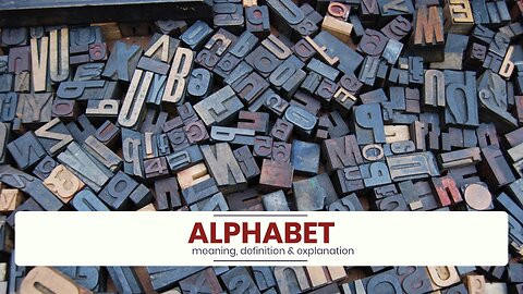 What is ALPHABET?