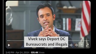 Vivek deport unelected bureaucrats out of DC