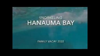 Hanauma Bay family vacation 2022