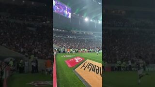 Gol da Cano visto de dentro do campo - Fluminense 2x2 Fortaleza