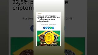 Imposto de 22,5% para investidores em cripto. #FazL