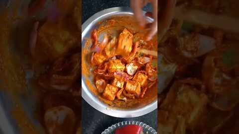 Spicy 🔥 Paneer 🧀Tikka #shorts #ytshorts #recipe #spicy #paneer #heaven #foodie #reels #tasty