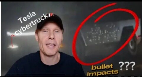 Tesla Cybertruck SHOT with TOMMYGUN ??? Confirmed by Musk?