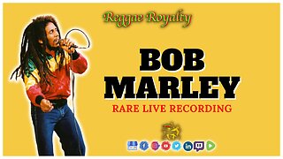 RARE Vintage Video Bob Marley LIVE Recording Reggae Classic - We and Dem