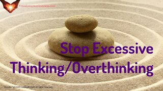 Stop Excessive Thinking/Overthinking (Energy/Frequency Healing Music)