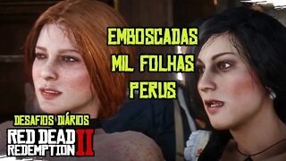 RED DEAD REDEMPTION 2 DESAFIOS DIÁRIOS EMBOSCADAS E DICAS