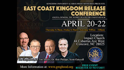 East Coast Kingdom Release Conference | Night One