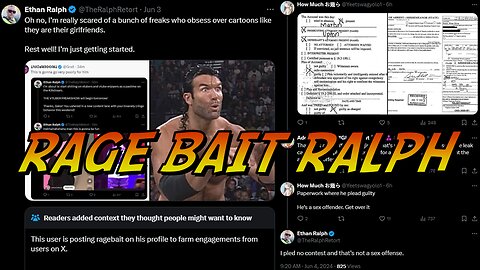 Ethan Ralph Attempts to Rage Bait The VTuber Community By Seething Over Mori Calliope