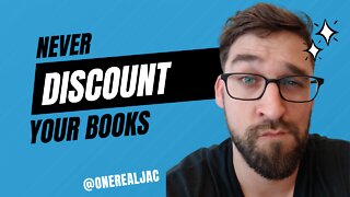 Should I discount my books to reach more buyers?