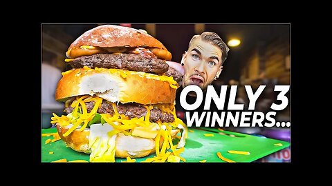 "GET £100 TO EAT THIS?" GIANT BURGER CHALLENGE IN SCOTLAND | The "Crusty Cob" Cheeseburger Challenge