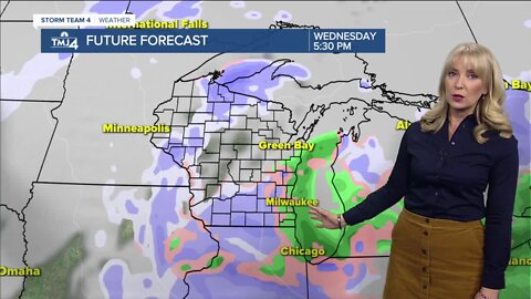 Scattered flurries this evening, chilly Sunday