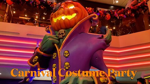 Carnival Sunshine Halloween Party - 2022 - Homeport Charleston, SC