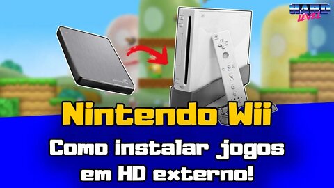Tutorial Wii - Como instalar jogos em HD externo! Maior compatibilidade com loaders!