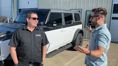 Tulsa Auto Wraps | White Glove Auto | Ford Bronco