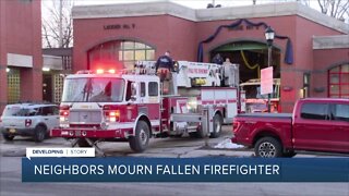 Community mourns the loss of fallen firefighter