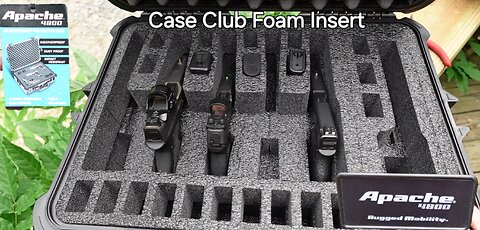 Harbor Freight Apache Pistol Case Club Foam Insert