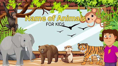 Meet Amazing Animals! | Fun Animal Adventure for Kids | Learn About Elephants, Lions, Monkeys