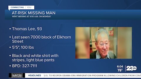 Bakersfield police seek help finding at-risk man