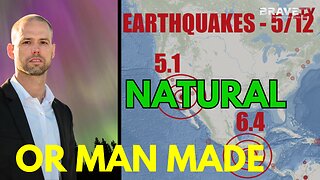 Brave TV - Ep 1772 - Earthquakes on the West Coast - Aurora Cause by HAARP - Terral Gives an Update