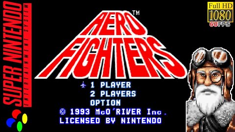 Aero Fighters: Lord White - Super Nintendo (Full Game Walkthrough)