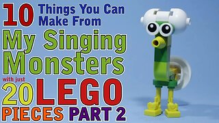 10 My Singing Monsters things you can make with 20 Lego Pieces Part 2