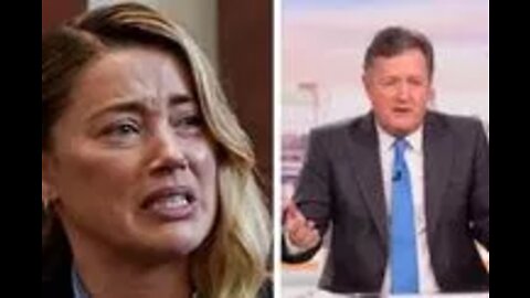 'What must people of Ukraine think?' Piers Morgan reacts to Amber Heard's tears in court