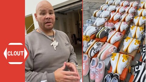Fat Joe Shows 'Two Js Kicks' His Extremely Rare Nike Air Force 1 Sneaker Collection!