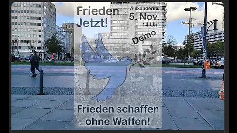 05.11.2022 Demo: Bündnis für Frieden - Berlin