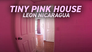 Touring a Pink Tiny House in Villa CasteLeon in León, Nicaragua | Universidad Martin Luter Homes
