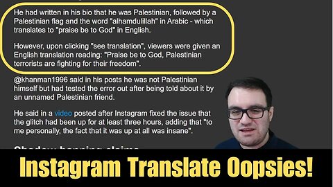 Cracking the Code: Instagram's Zionist-Driven Propaganda Machine