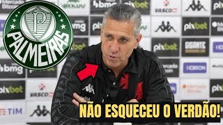 NÃO ACREDITO! OLHA O QUE JORGINHO FALOU DO PALMEIRAS APÓS VITÓRIA DO VASCO NA SÉRIE B!