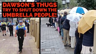 DAWSON'S THUGS TRY TO SHUT DOWN THE UMBRELLA PEOPLE !