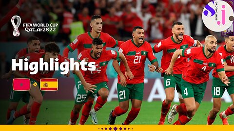 Morocco 1-0 Portugal in Quarter Final - FIFA World Cup 2022 Highlights