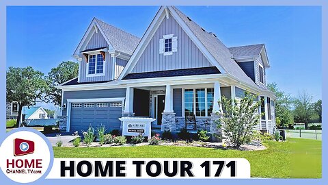 House Tour Vlog 171: Custom Built Model Home w/ Spacious Open Concept Design